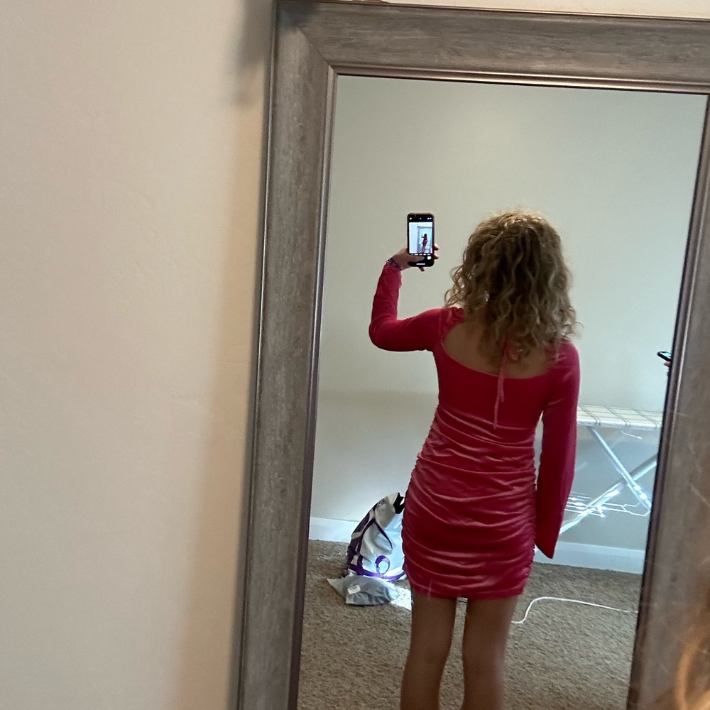 Pink dress